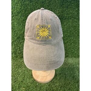 Sun Astrology Emblem Hat Solar Green Baseball Cap Earth Otto Boho Hippie